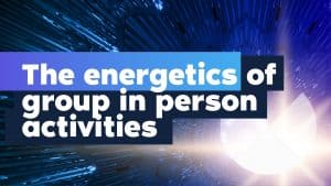 The Energetics of Group In-Person Activities